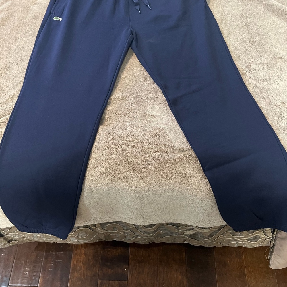 Lacoste Navy Blue Sweatpants